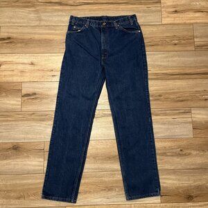 Men's VTG Levis 509 Orange Tab Denim Jeans 36x33 Blue Straight Cotton USA Made